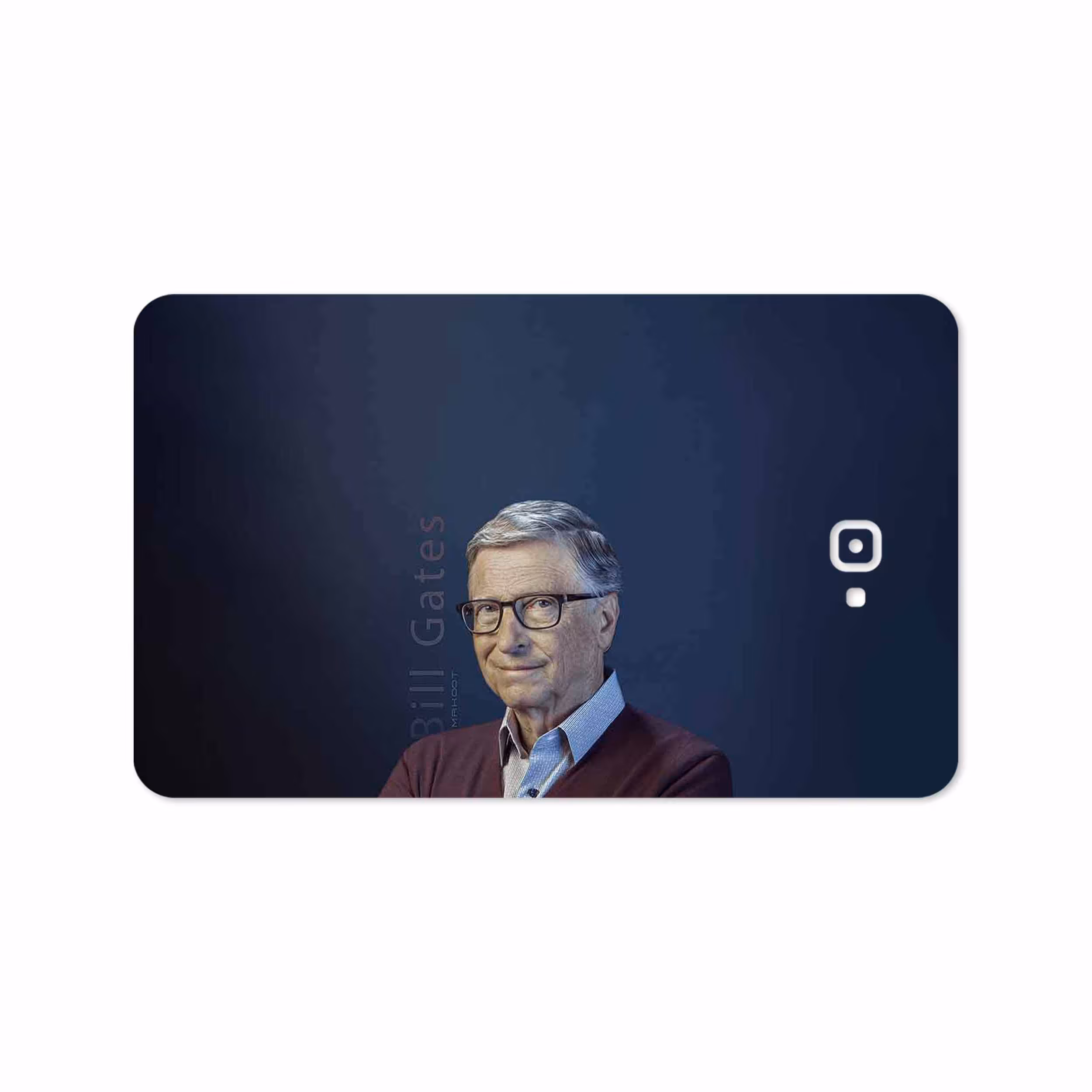 برچسب پوششی ماهوت مدل Bill Gates مناسب برای تبلت سامسونگ Galaxy Tab A 10.1 2016 T585