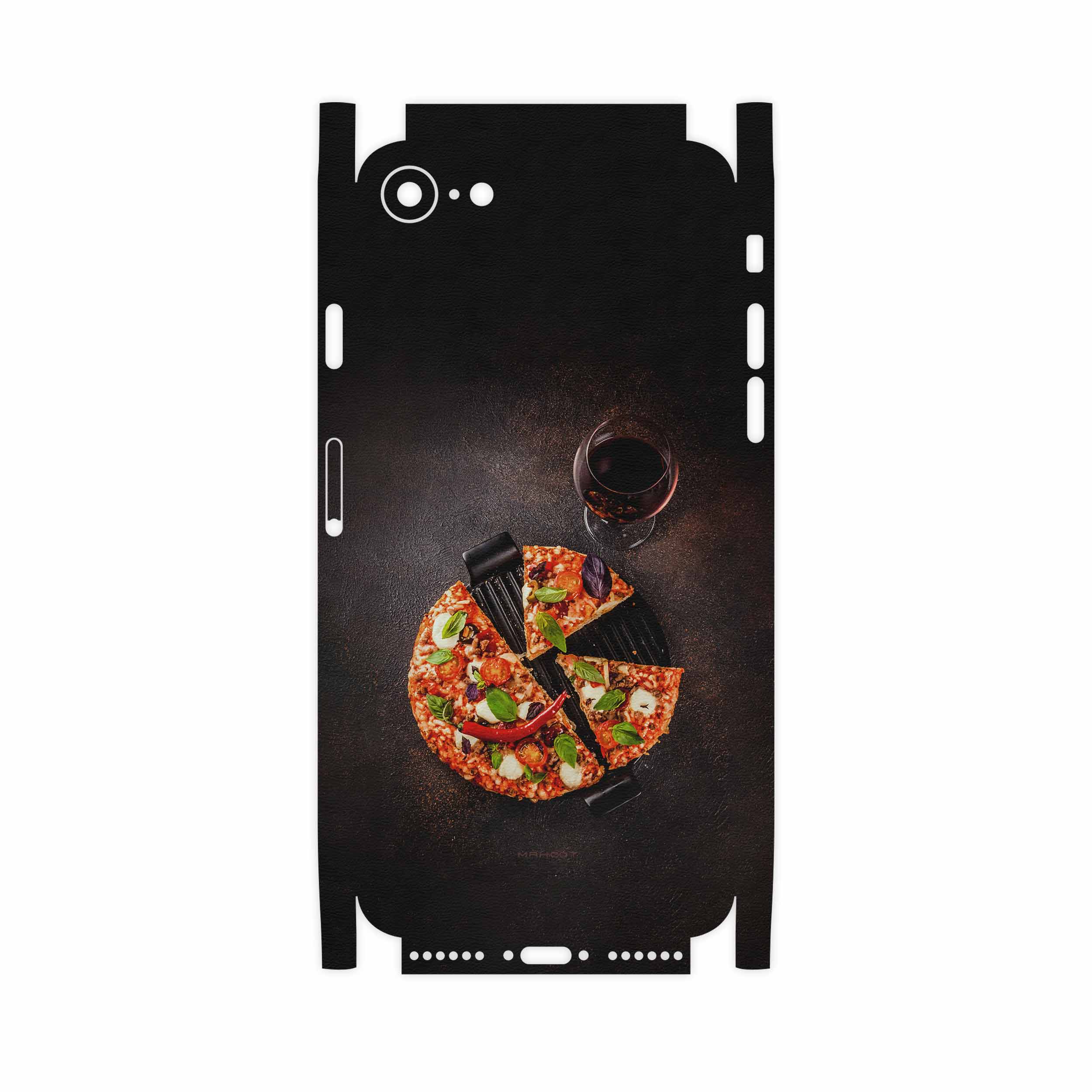 برچسب پوششی ماهوت مدل Pizza-FullSkin مناسب برای گوشی موبایل اپل iPhone SE 2020