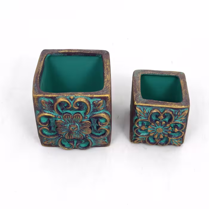 جامدادی رومیزی مدل cube مجموعه 2 عددی