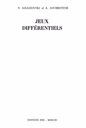 خرید و دانلود نسخه کامل کتاب Jeux différentiels