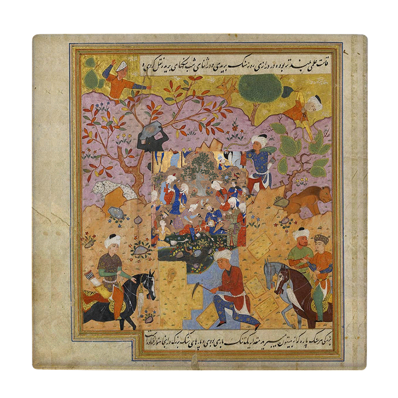 کاشی کارنیلا مدل لوحی کد klh352