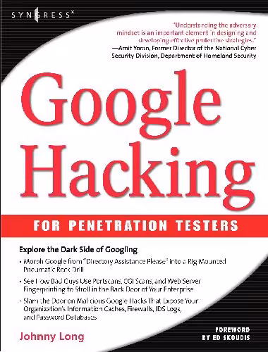 خرید و دانلود نسخه کامل کتاب Google Hacking For Penetration Testers Fly