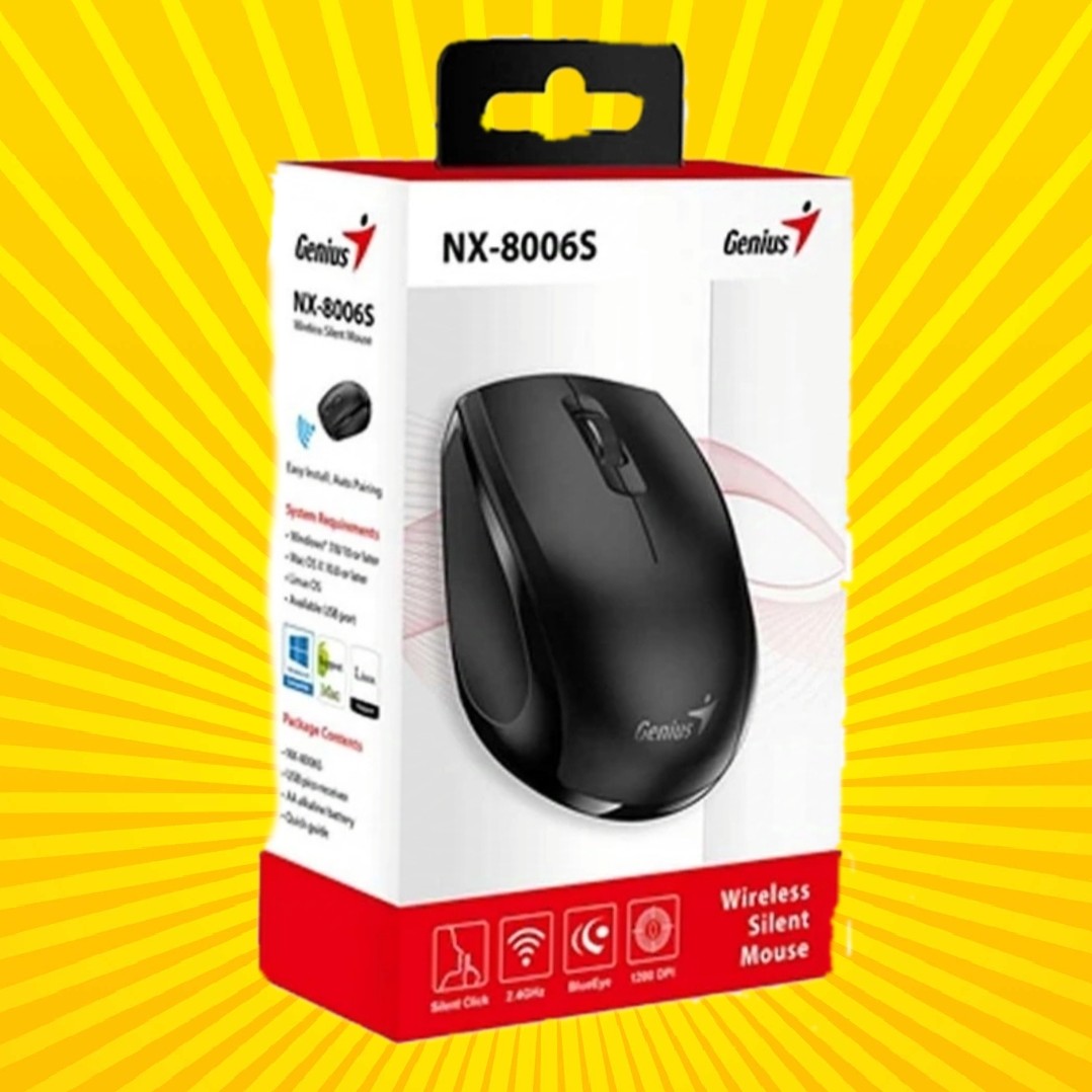 موس جنیوس بی سیم  NX-8006s بیسیم 