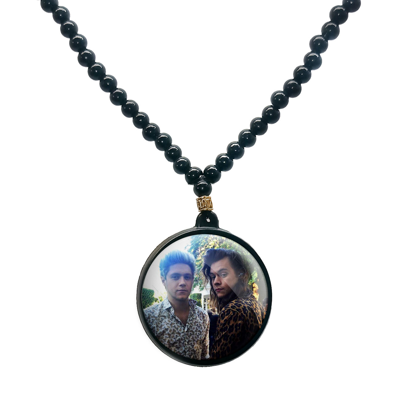 گردنبند پرمانه طرح One Direction کد pmd.13697 مدل دو طرفه