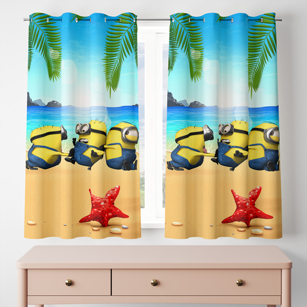 پرده مدل مخمل پانچی کد 8138 سایز 200x140 سانتی متر