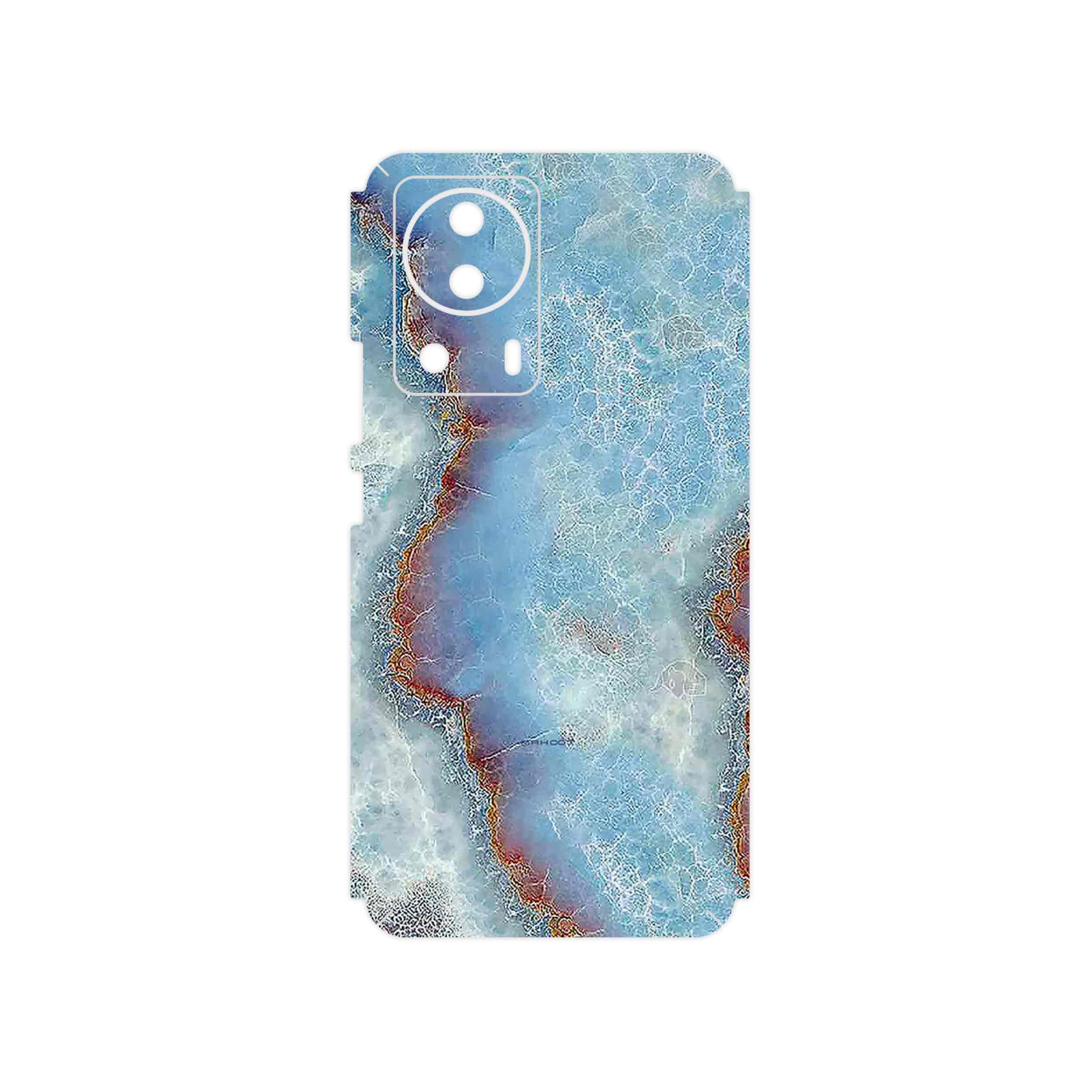 برچسب پوششی ماهوت مدل Blue_Ocean_Marble مناسب برای گوشی موبایل شیائومی 13 Lite