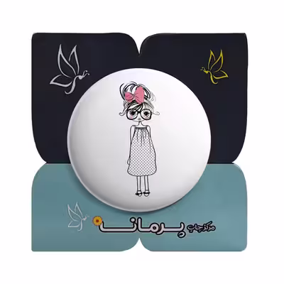 پیکسل پرمانه طرح دخترانه جذاب کد pm.29970