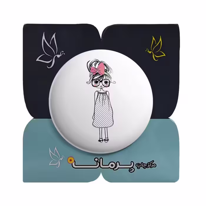 پیکسل پرمانه طرح دخترانه جذاب کد pm.29970