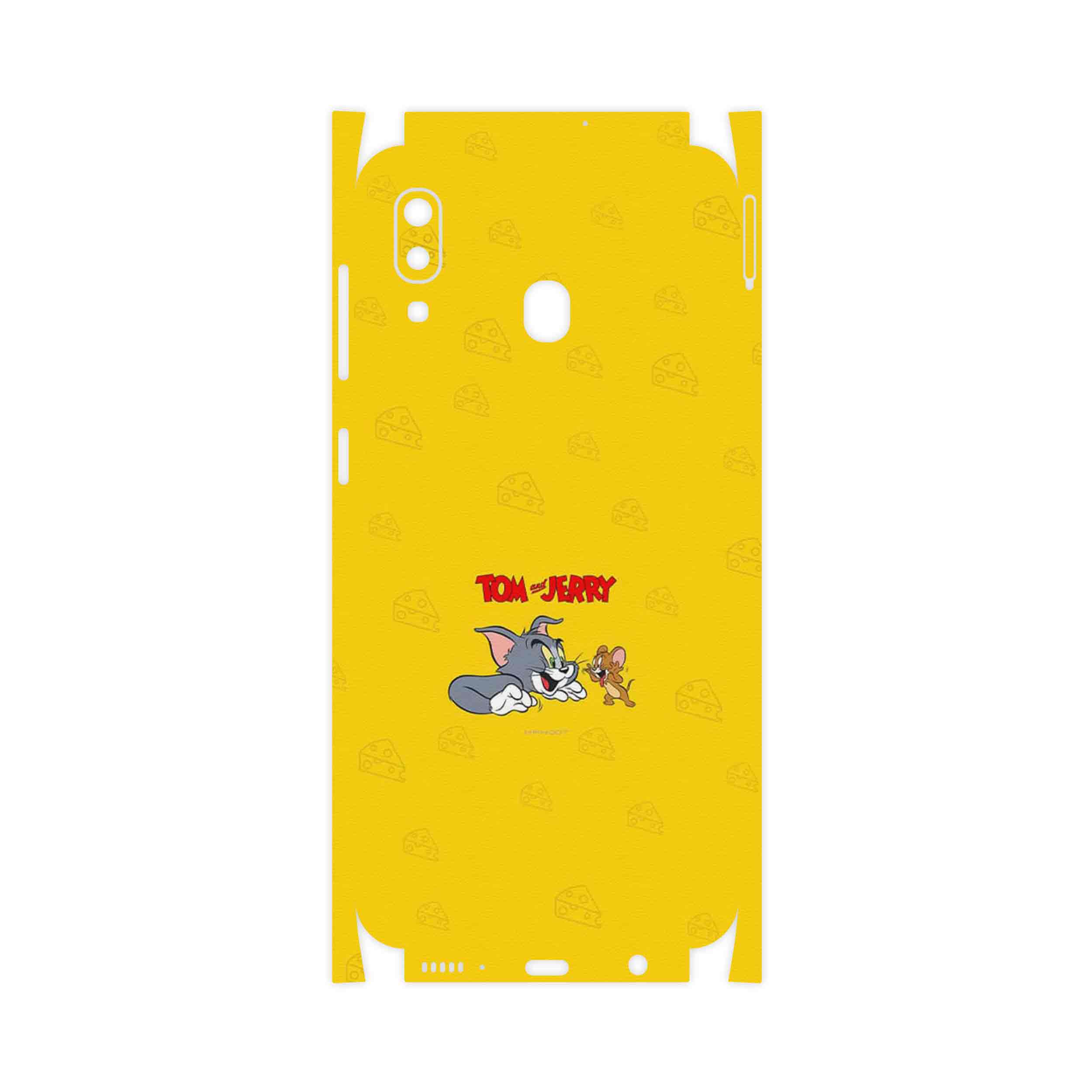 برچسب پوششی ماهوت مدل Tom and Jerry-FullSkin مناسب برای گوشی موبایل سامسونگ Galaxy A20