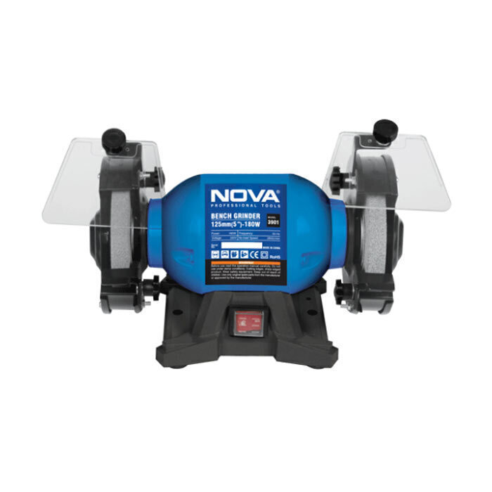 چرخ سنباده رومیزی نووا مدل 3901 سایز 125 میلیمتری