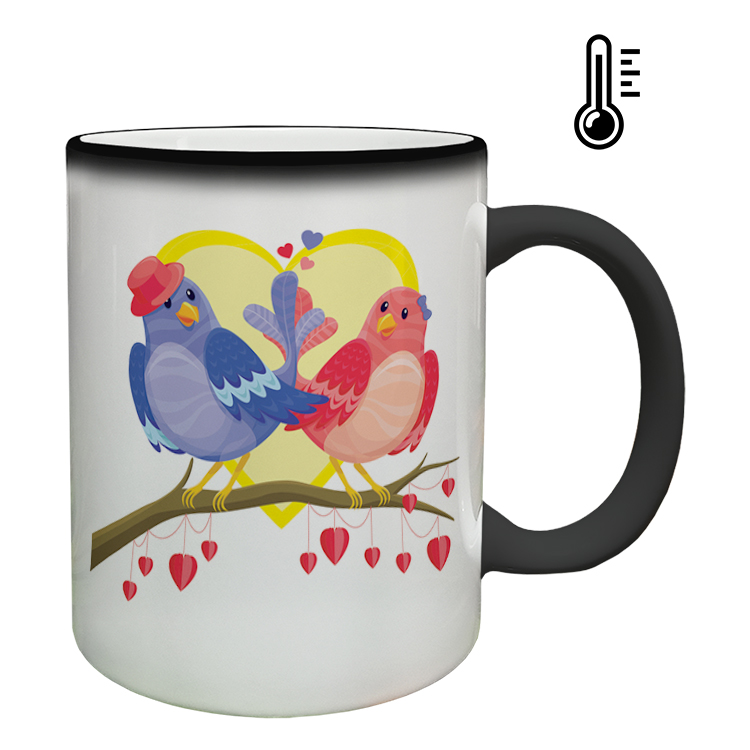 ماگ حرارتی مدل عاشقانه کد 222