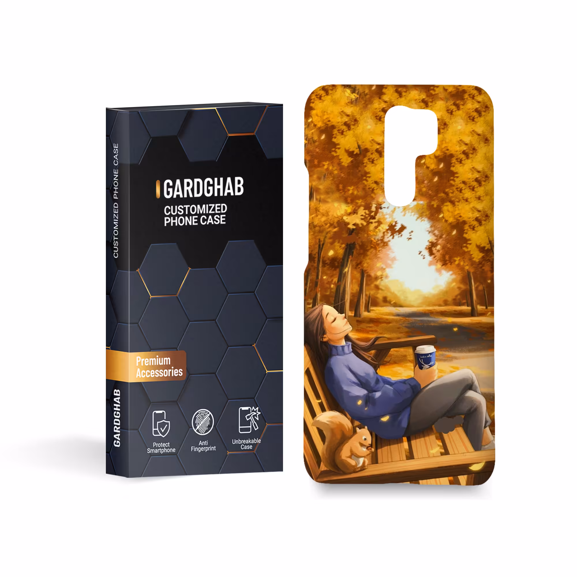 کاور گارد قاب مدل دخترانه مناسب برای گوشی موبایل شیائومی  redmi 9 / 9 prime