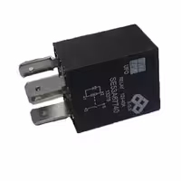 میکرو رله 5 فیش کتابی (مشکی)                                     پژو 206 , پژو 405 , رانا , سمند , برند چکاد