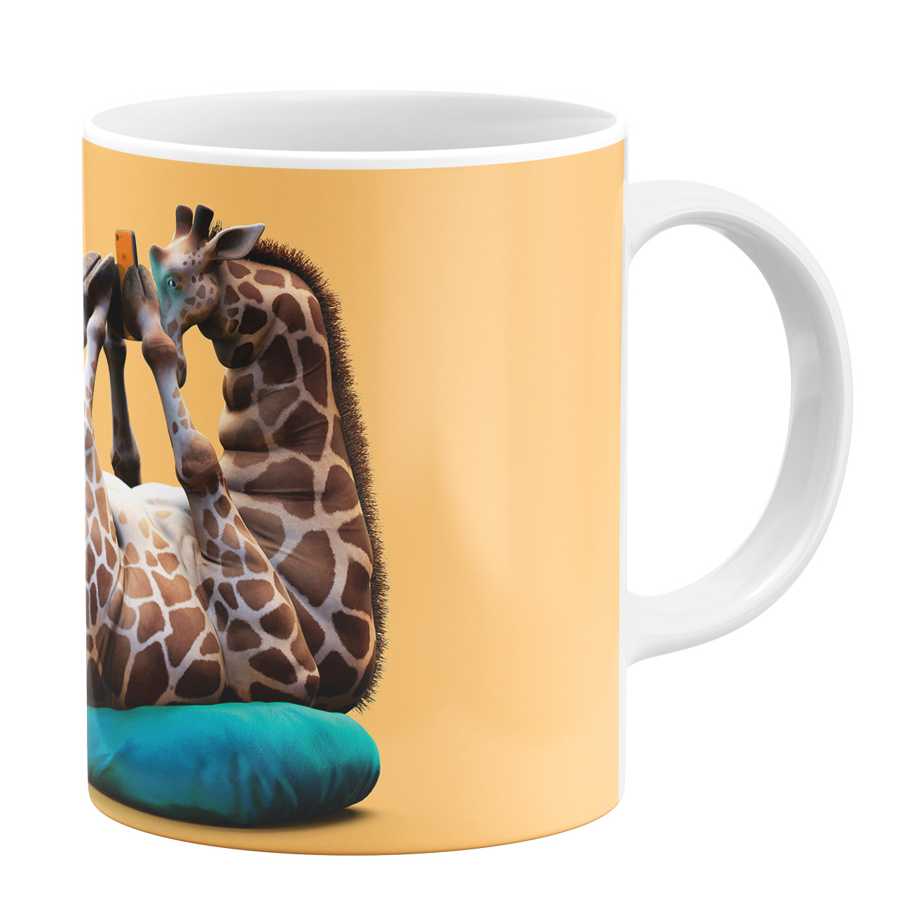 ماگ طرح زرافه کد 110051