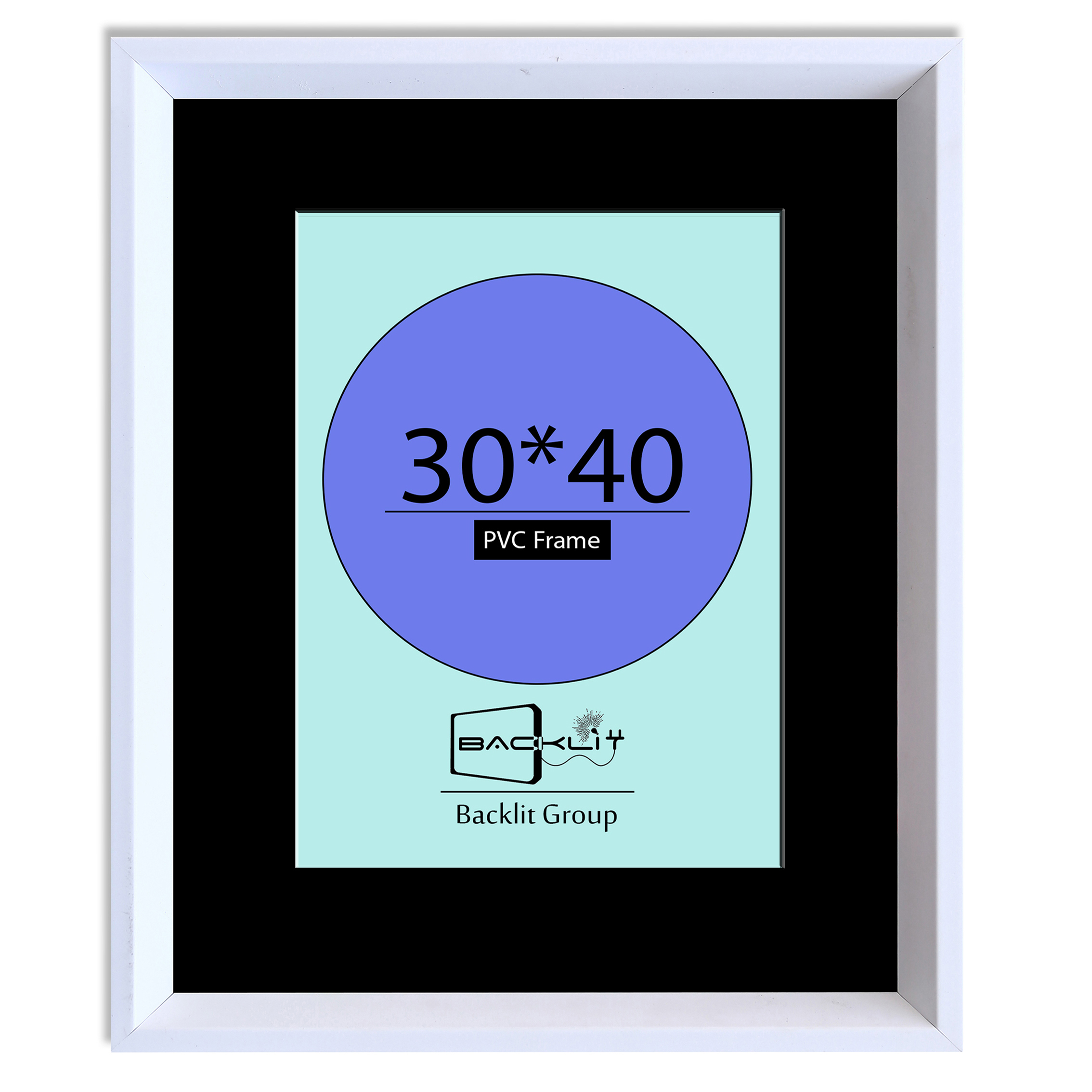 قاب عکس بکلیت مدل پاسپارتو B-30x40