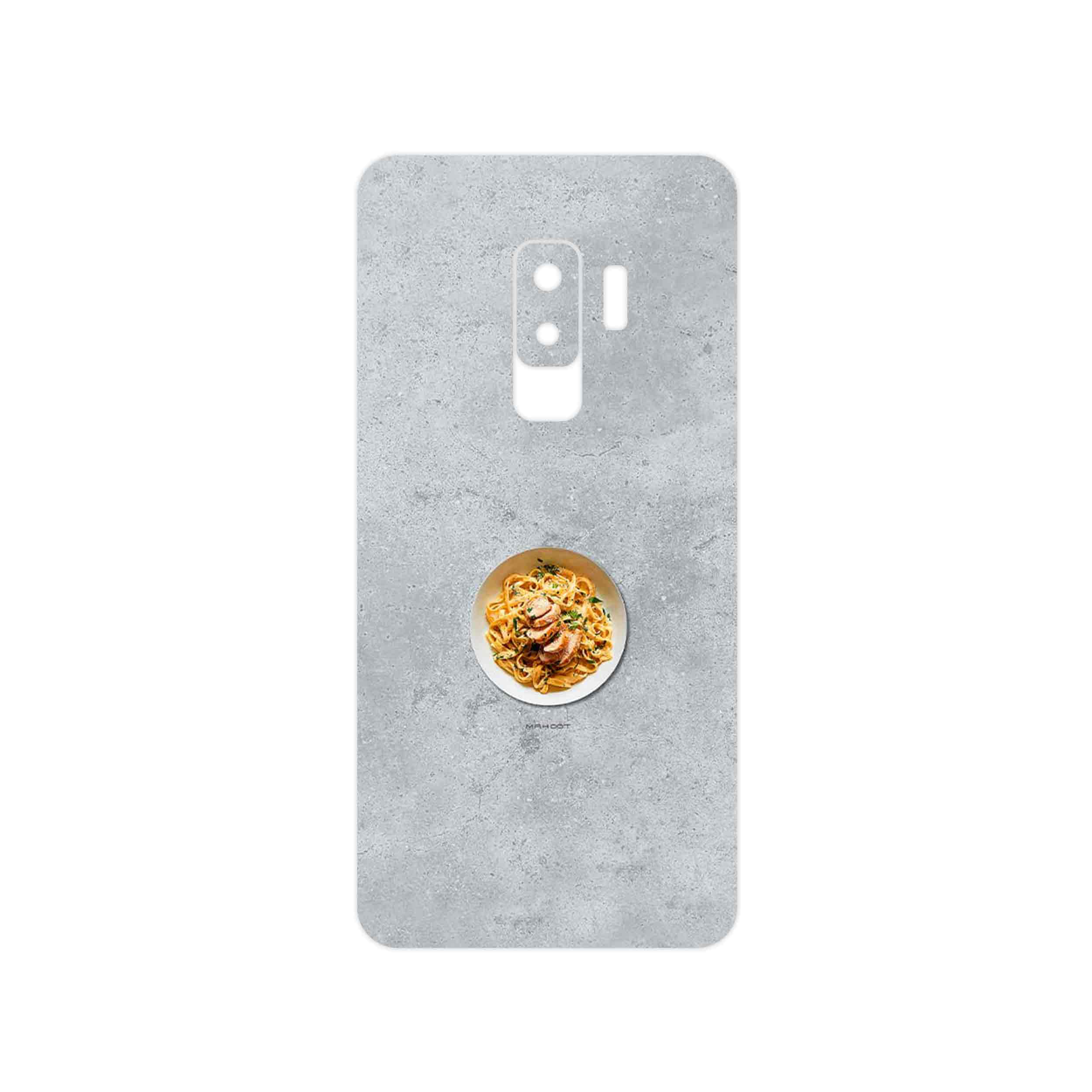 برچسب پوششی ماهوت مدل Pasta مناسب برای گوشی موبایل سامسونگ Galaxy S9 Plus