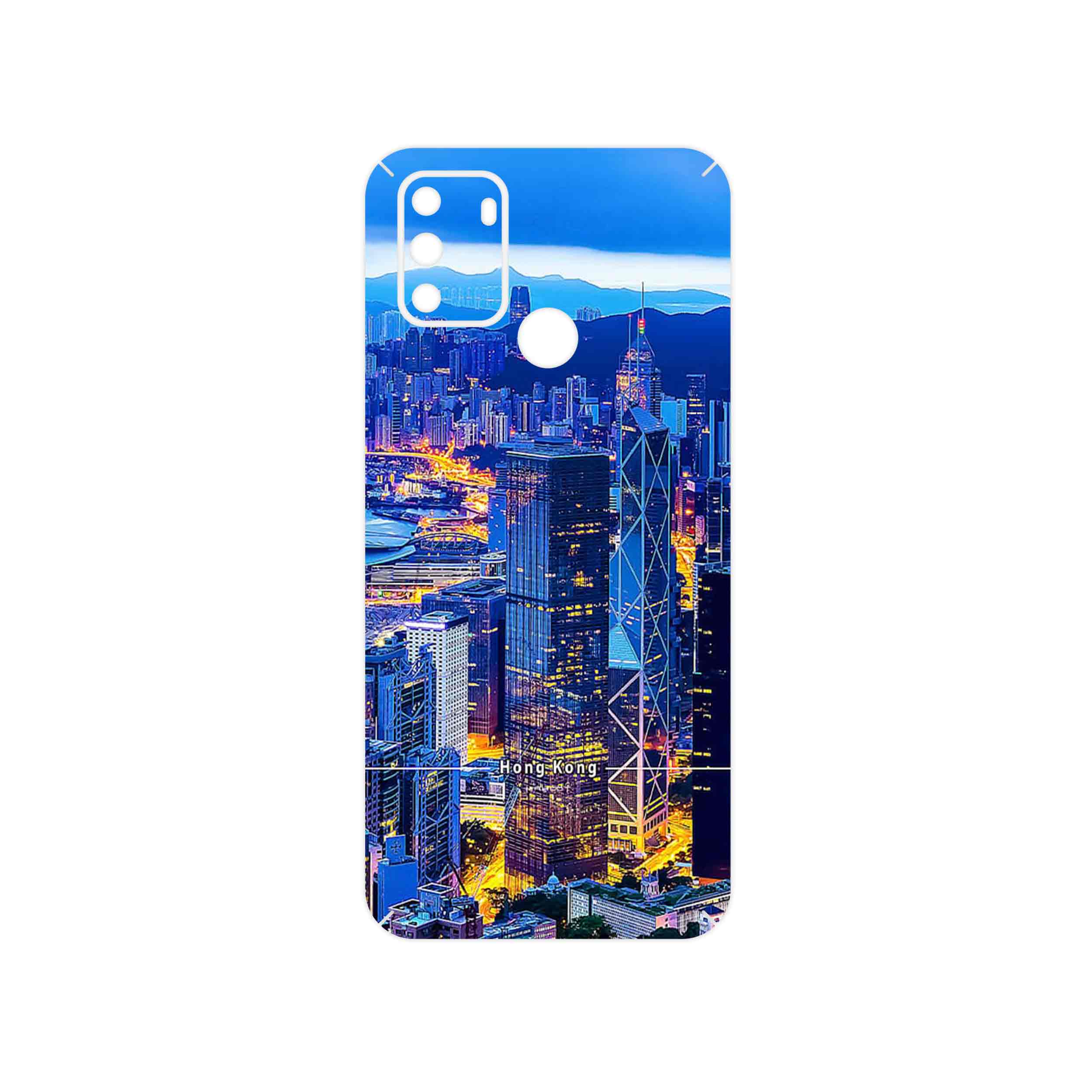 برچسب پوششی ماهوت مدل Hong Kong City مناسب برای گوشی موبایل جی پلاس S10 2022