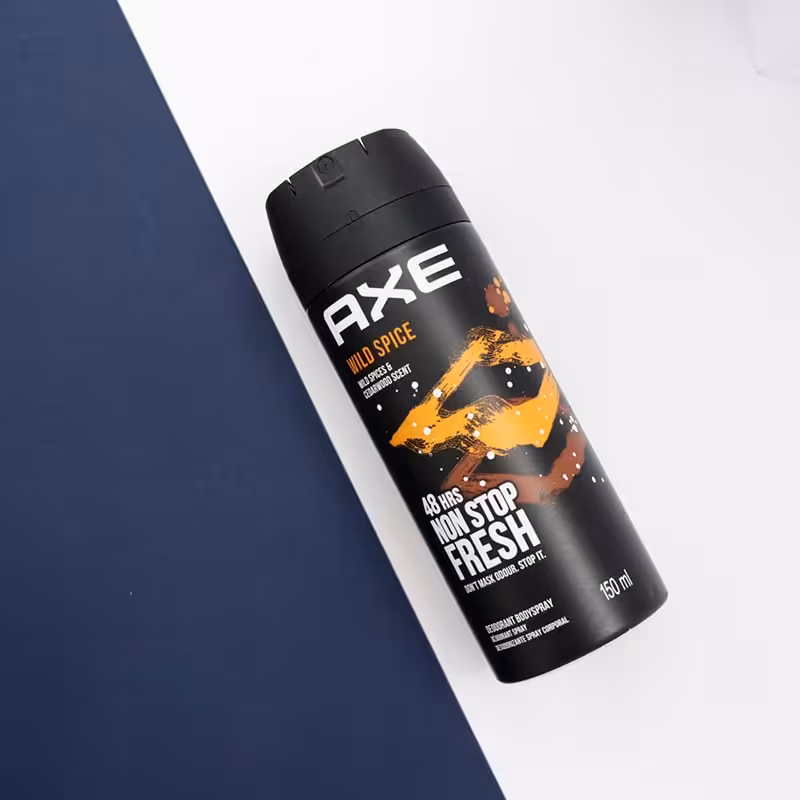 اسپری بدن اکس مردانه 150میل AXE WILD SPICE کد91258