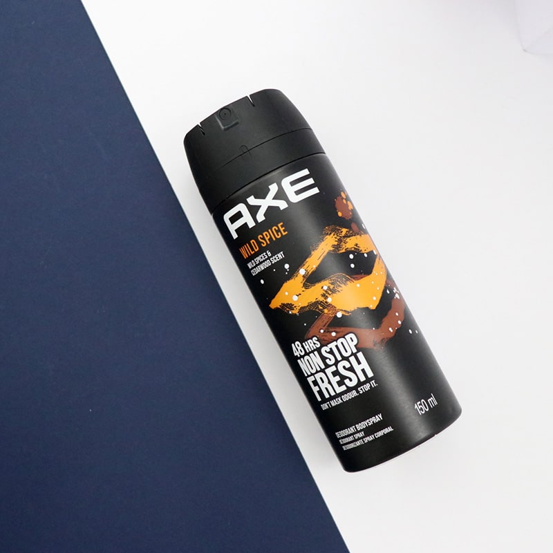 اسپری بدن اکس مردانه 150میل AXE WILD SPICE کد91258