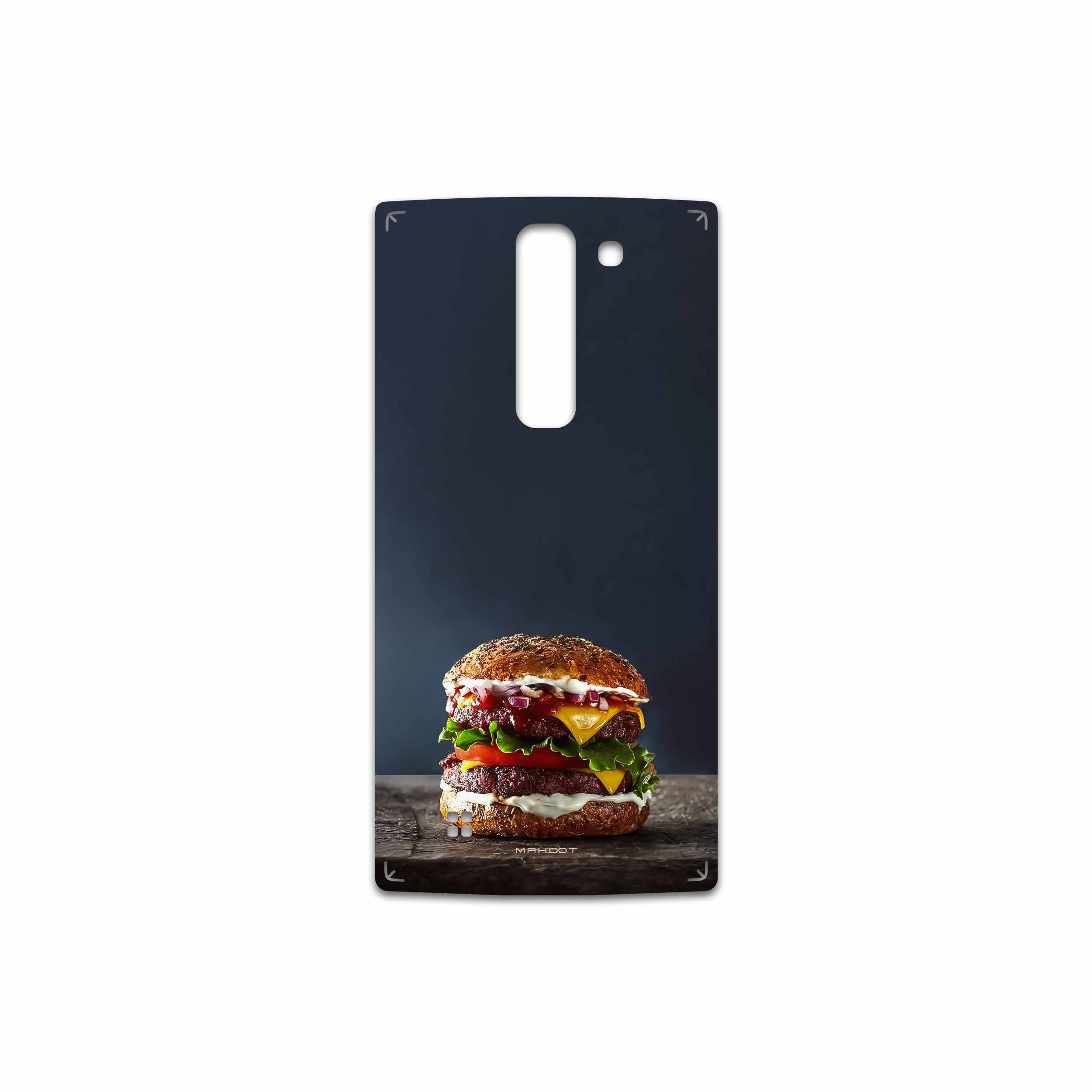 برچسب پوششی ماهوت مدل Hamburger مناسب برای گوشی موبایل ال جی Magna