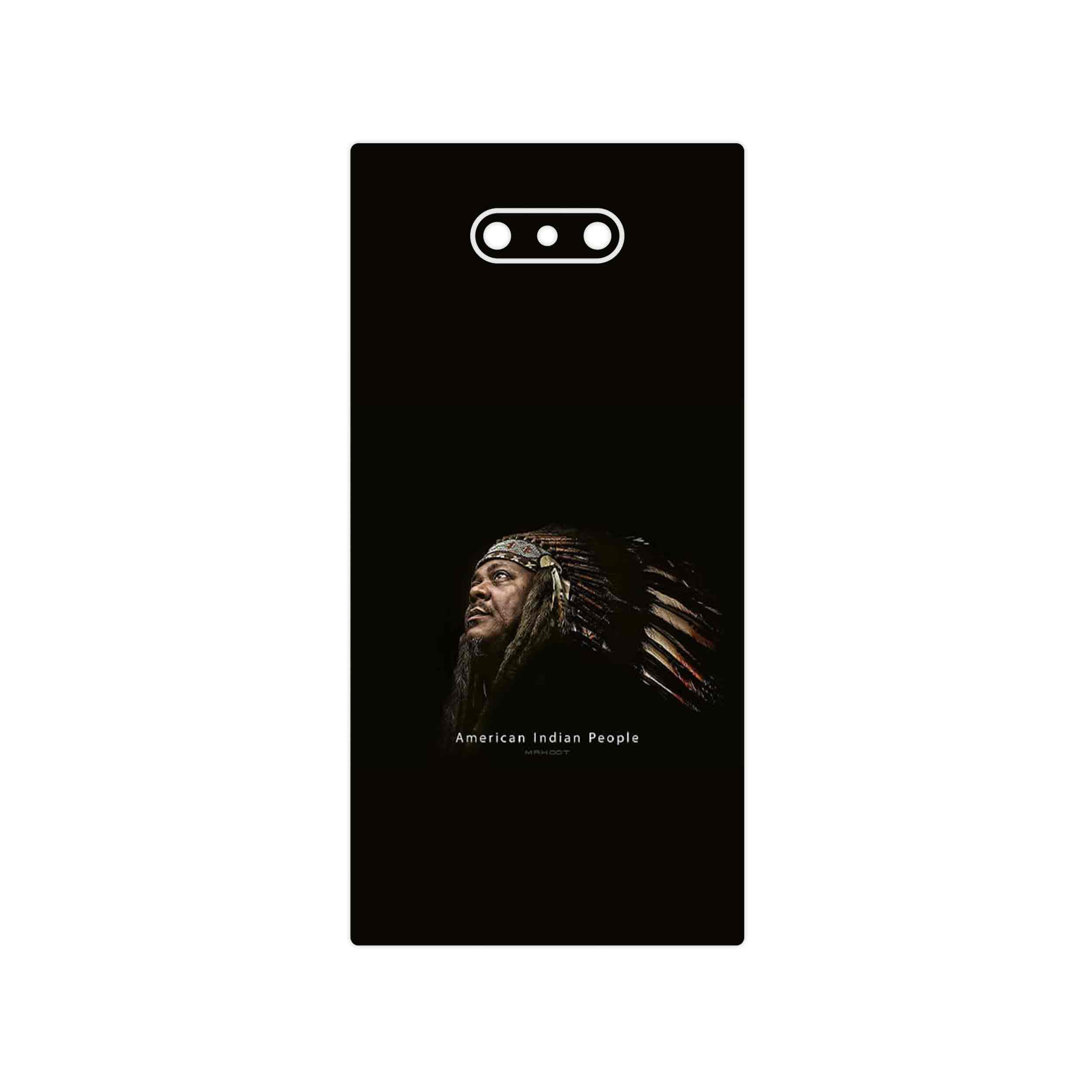 برچسب پوششی ماهوت مدل Portrait of an Indian Man مناسب برای گوشی موبایل ریزر Phone 2