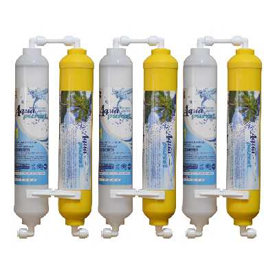 فیلتر تصفیه آب یخچال و فریزر آکوا پیورست مدل INLINE-NEW 06 مجموعه 6 عددی