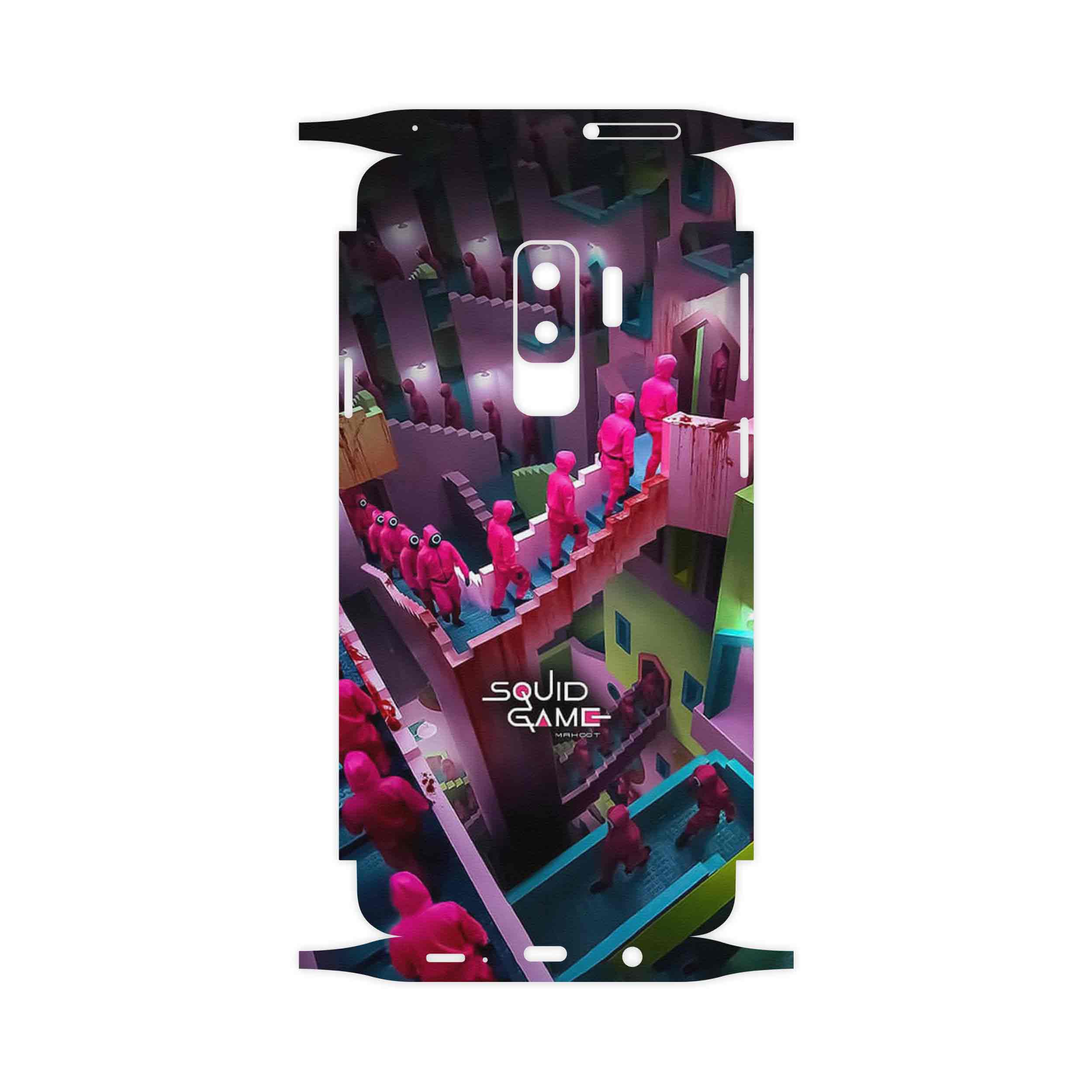 برچسب پوششی ماهوت مدل Squid Game-FullSkin مناسب برای گوشی موبایل سامسونگ Galaxy S9 Plus