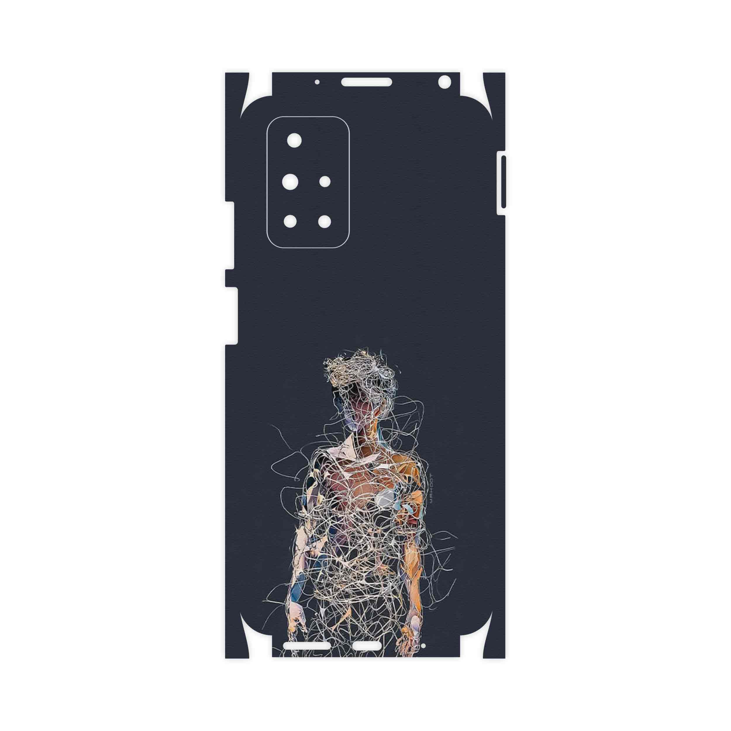 برچسب پوششی ماهوت مدل Strings Digital Art 1-FullSkin مناسب برای گوشی موبایل شیائومی Redmi 10