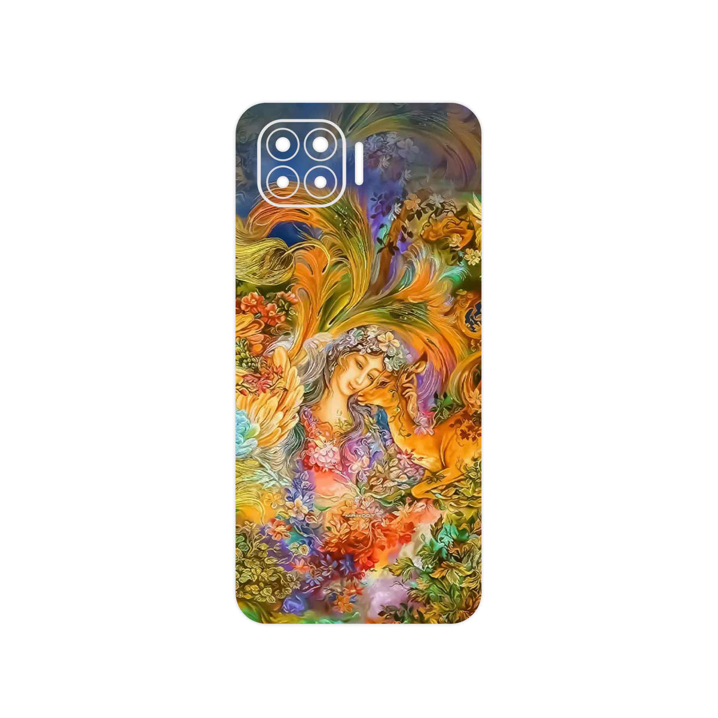 برچسب پوششی ماهوت مدل Persian miniature 3 مناسب برای گوشی موبایل اپو A93