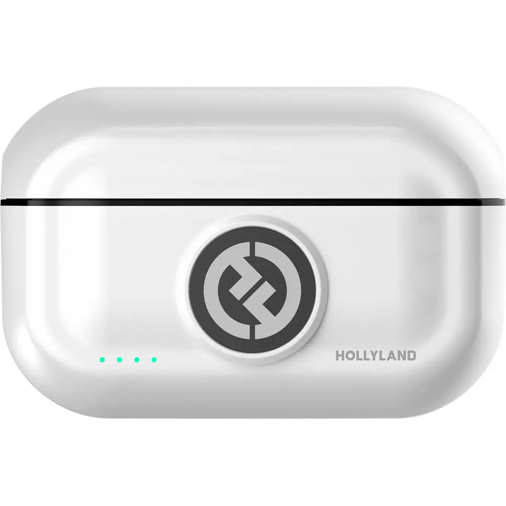 میکروفن یقه ای هالی لند سفید Hollyland LARK M2 for iPhone (24 GHz, Ivory White)
