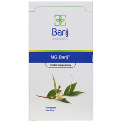 شیاف مقعدی ام جی باریج اسانس