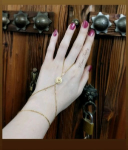 تمیمه طرح طلا استیل رنگ ثابت ضدحساسیت