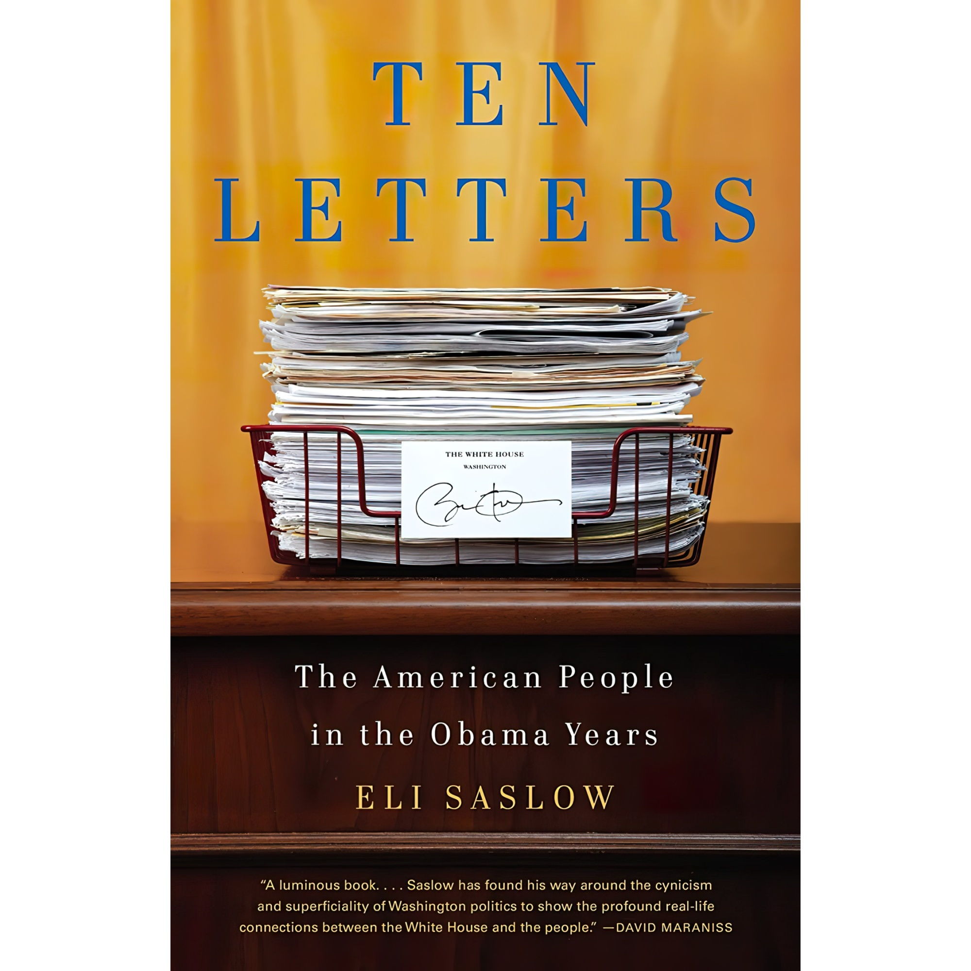 کتاب Ten Letters اثر Eli Saslow انتشارات Anchor
