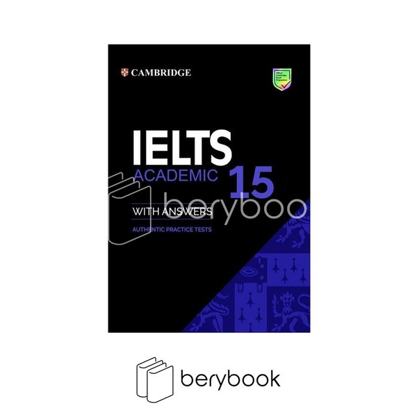 ایلتس کمبریج 15(دو رنگ) / IELTS cambridge / 15/ (academic) / DVD