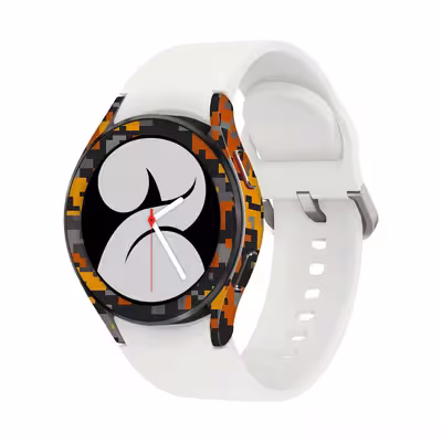 برچسب ماهوت طرح Army Autumn pixel مناسب برای ساعت هوشمند سامسونگ Watch4 40mm