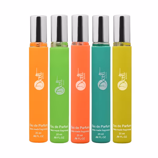عطر جیبی دکلت مدل REVOLUTION حجم 20 میلی لیتر مجموعه 5 عددی