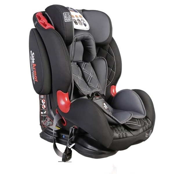 صندلی خودرو لورلی مدل مارسل سری 2022 black grey