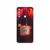 برچسب پوششی ماهوت مدل AMD-Brand مناسب برای گوشی موبایل شیائومی Redmi Note 8 2021