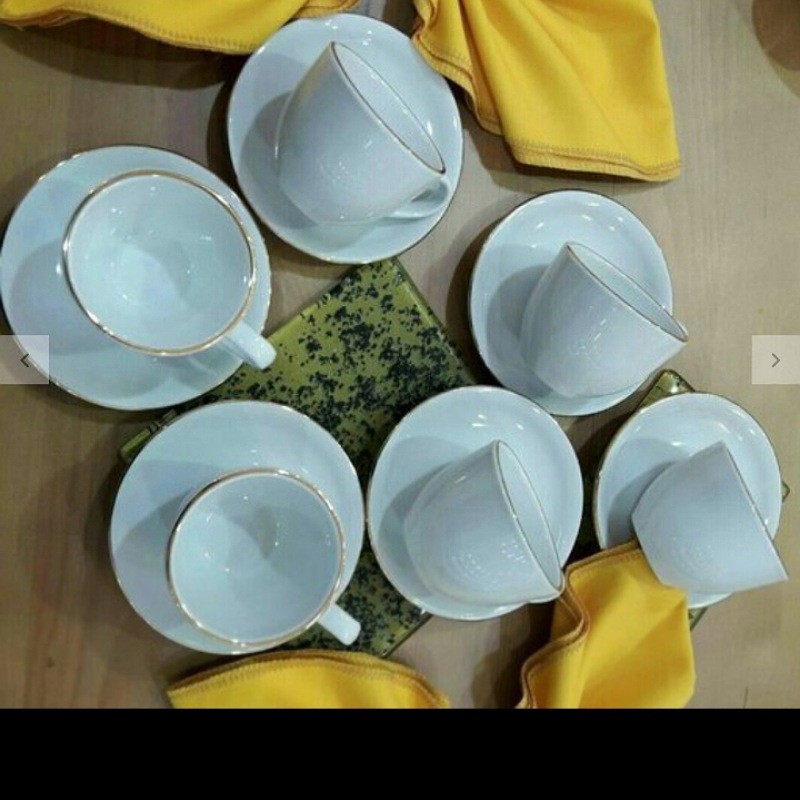 فنجان قهوه جنس چینی کد پ