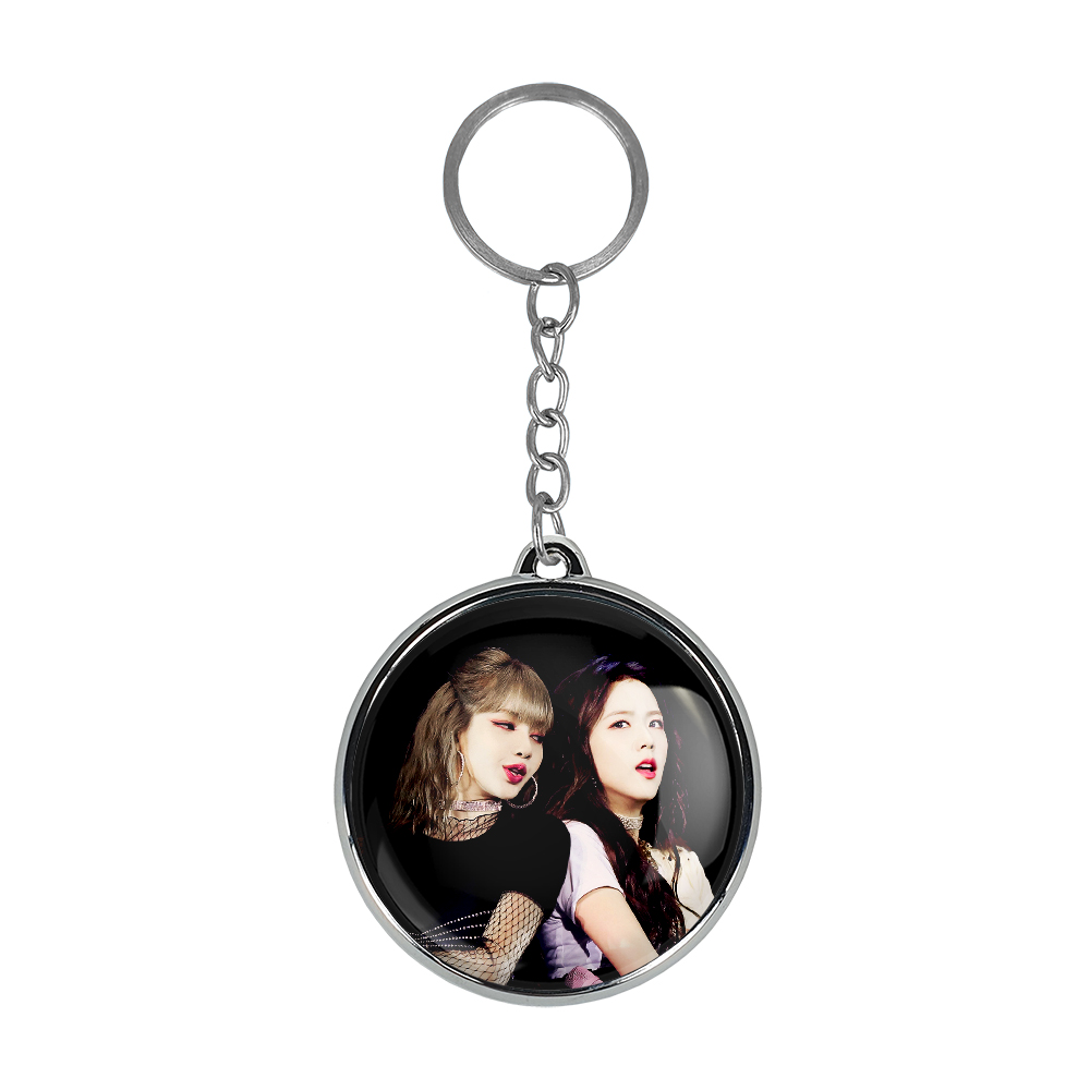 جاکلیدی خندالو طرح گروه بلک پینک مدل دوطرفه کد 1447414471