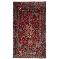 فرش قدیمی دستباف چهار متری سی پرشیا کد 187159