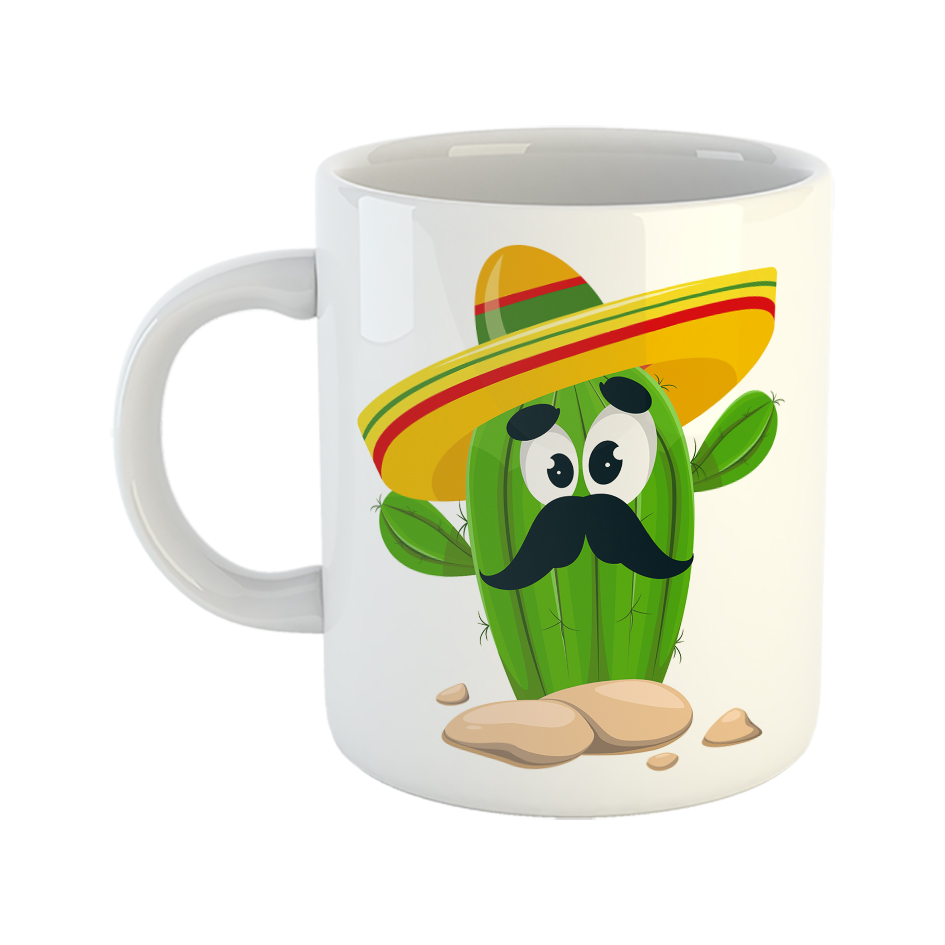 ماگ طرح کاکتوس سیبیلو مکزیکی