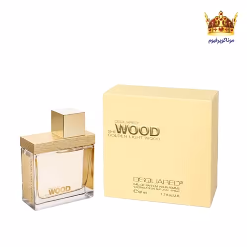 عطر دی اسکورد شی وود گلدن لایت وود | قیمت DSQUARED² She Wood Golden Light Wood | موناکوپرفیوم