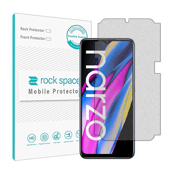 گلس ریلمی Narzo 50a Prime مدل نانو هیدروژل مات برند راک اسپیس کد M