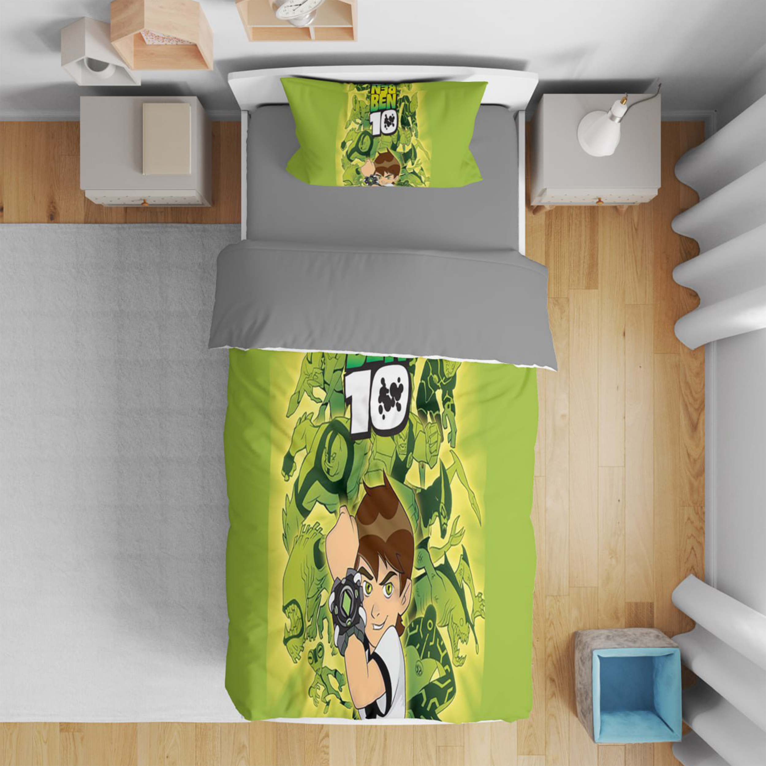 سرویس روتختی مدل 4155 یکنفره 5 تکه