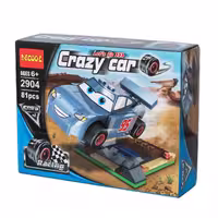 ساختنی دکول مدل Crazy Car 2904