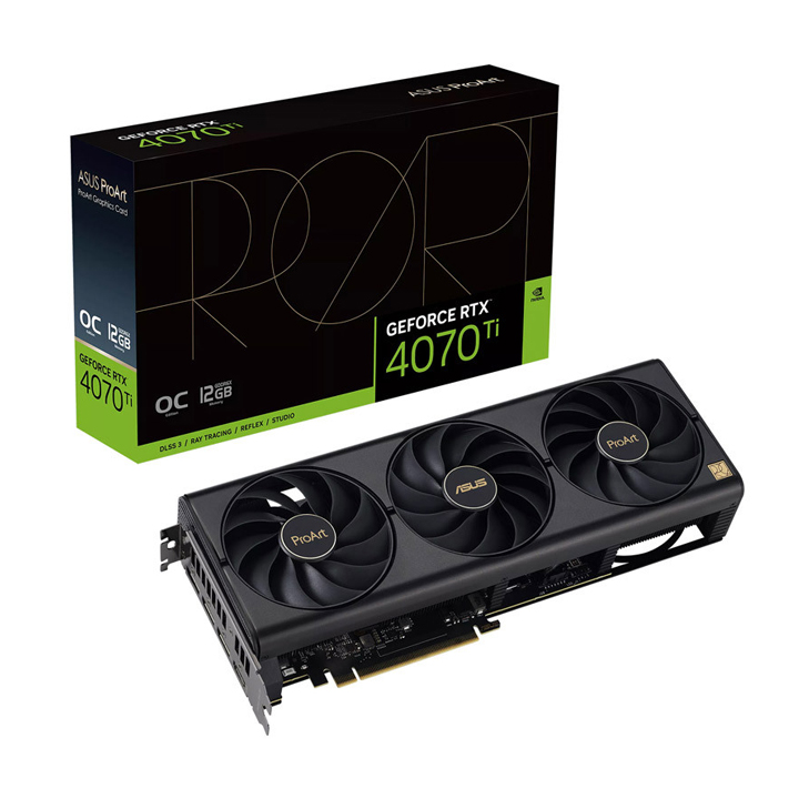 کارت گرافیک Asus ProArt GeForce RTX 4070 Ti OC 12GB GDDR6X 192Bit