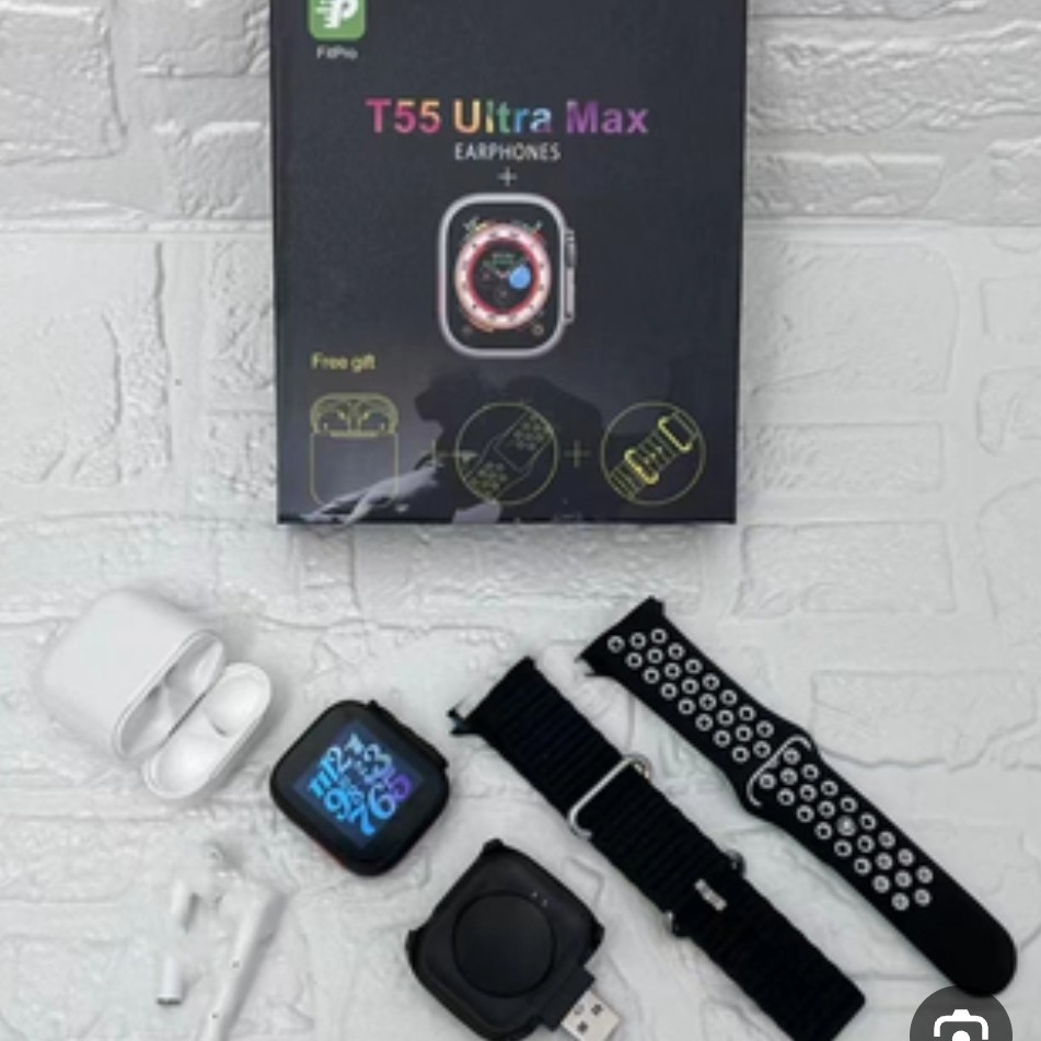 ساعت هوشمند مدل t55  ultra max