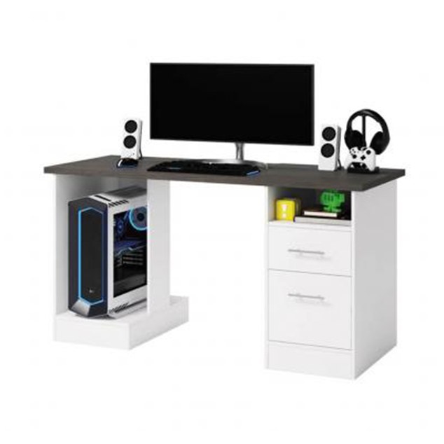 میز کامپیوتر حرفه ای دو کشو MC61