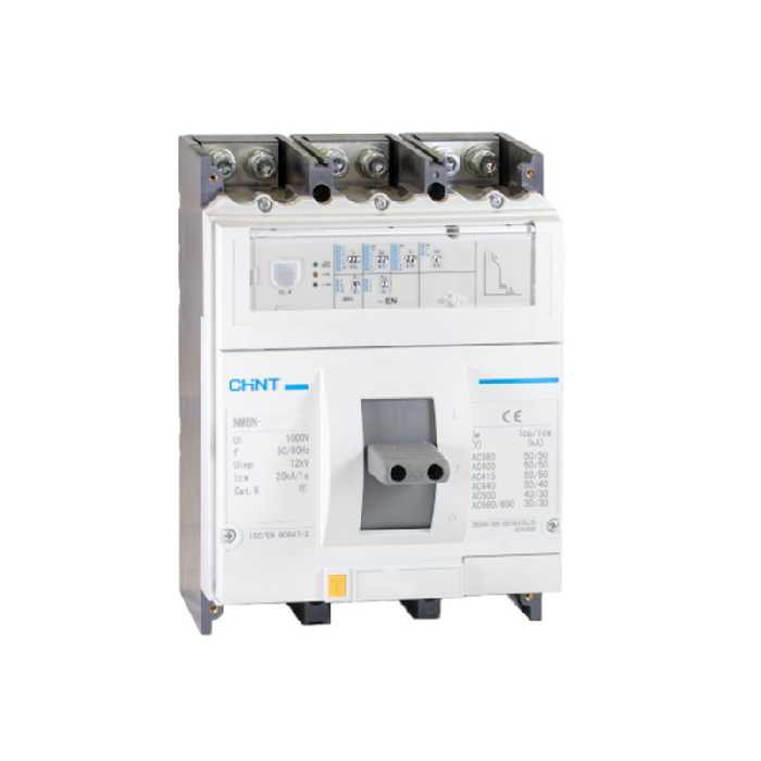 کلید اتوماتیک قابل تنظیم 1000 آمپر با رله الکترونیکی چانت مدل NM8N-1600H
